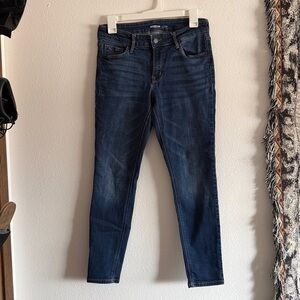 Women’s Old Navy Dark Blue Rockstar Super Skinny Jeans 6P